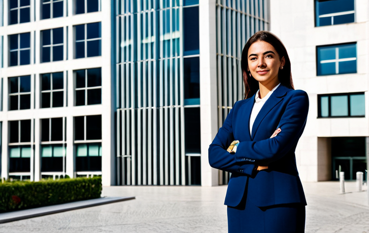 게임 스트리밍 플랫폼 비교 - **A professional businesswoman in Lisbon, Portugal, wearing a stylish, modest business suit (perhaps...